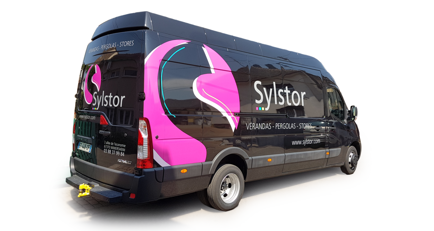 Marquage véhicule pour Sylstor